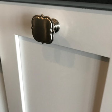 Custom Amish Cabinetry and Waypoint Cabinetry- Extra White and Peppercorn Grey