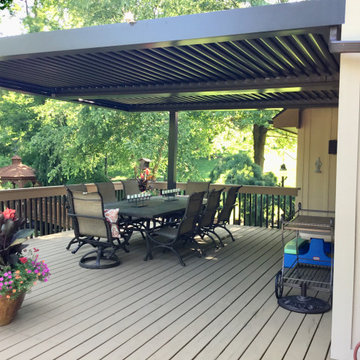 StruXure Outdoor Louvered Roofs for decks