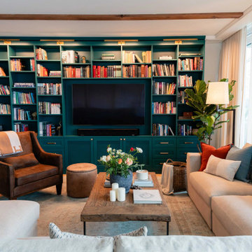 Colorful Transitional Family House