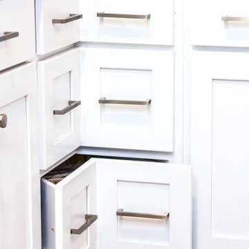 White Kitchen & Storage