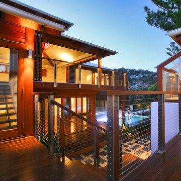 WRCLA Cedar Decking and Railings