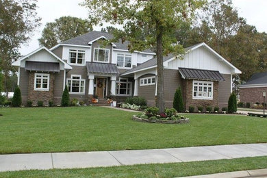 Example of a classic exterior home design in Other
