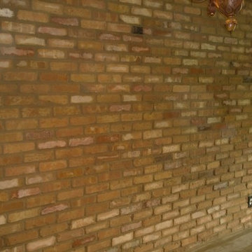 Old Chicago brick walls