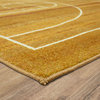 Mohawk Home Basketball Court Brown, 8'x10' Area Rug