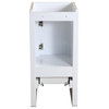 Allier 16" Bathroom Cabinet, Base: White, Base Only