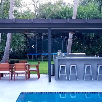 Contemporary Full Patio Remodel