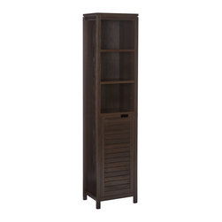 John Lewis Bali Bathroom Tallboy - Bathroom Cabinets & Shelves