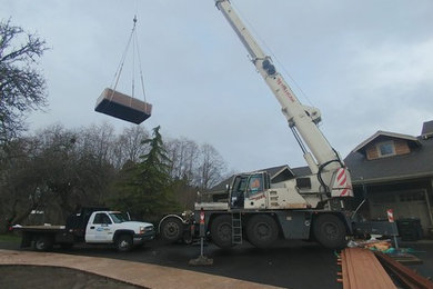 Crane Spa Installation in Gig Harbor