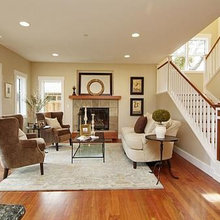 recessed lighting in family room