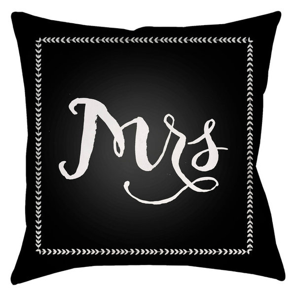 SuryaSurya Wife 20 x20 Medium Square Love You More Throw Pillow Surya