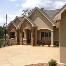 rock and stucco