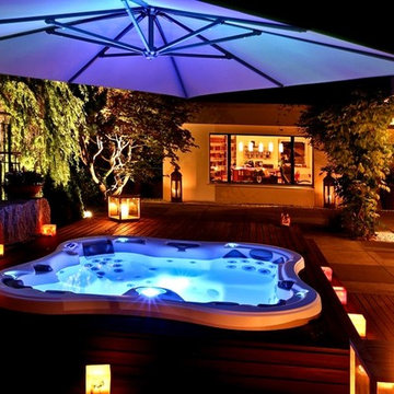 Dimension One Spas Install