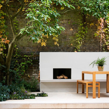North London Contemporary Courtyard Garden