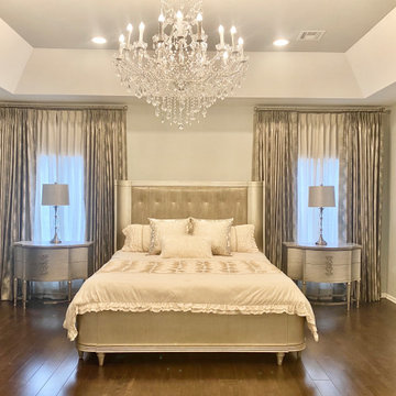 Luxe Master Bedroom Transformation through the WINDOWS
