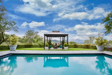 Pool - large contemporary pool idea in San Francisco