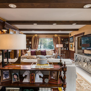 Ralph Lauren Inspired Living Room