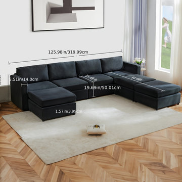 Convertible Sleeper Sofa Bed