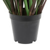 Vickerman 36" Artificial Potted Green Grass and Eucalyptus