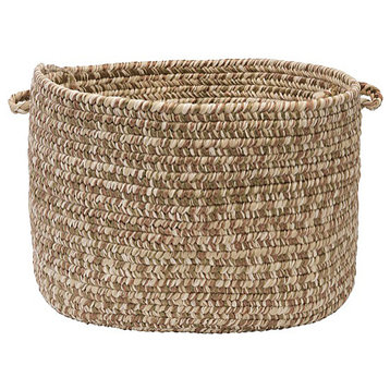 Colonial Mills Basket Corsica Moss Green Round