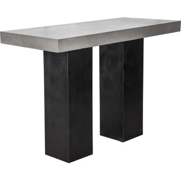 Lithic Outdoor Bar Table - Dark Gray