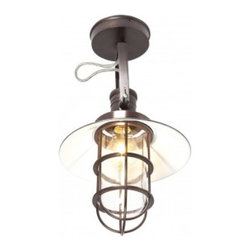Maine Wall & Ceiling Lamp - Antique Copper - Lighting