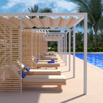 Poolside Cabana, Mixed Project Photos