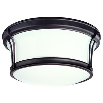 Hudson Valley Lighting 6510-AGB Newport Collection - Two Light Flush Mount