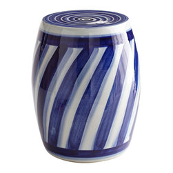 Chinese Ceramic Stool - Dharma - Accent And Garden Stools