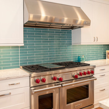Luxurious Kitchen Remodel with Chef's range