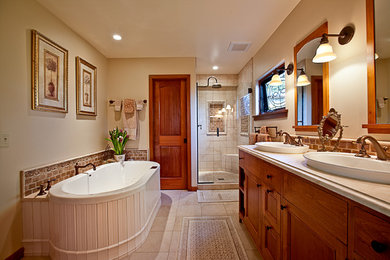 Bathroom - traditional bathroom idea in Seattle
