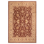 Bareens Designer Rugs - Shabby Chic Ziegler Lurlene Brown Beige Hand-Knotted Wool Rug - 8'1'' x 9'9'' - Enhance the ambiance of your home with this magnificent Persian-influenced Turkish hand-knotted rug made by skilled artisans capable of creating the most exceptional vegetable dyes and hand-spun wool. This exquisite handmade rug is a one-of-a-kind Peshawar Kafkaz, otherwise identified as Chobi, Chobi Peshawar, Oushak, or Ziegler rug. These handmade rugs are crafted in Pakistan utilizing superior-quality wool imported from Australia, New Zealand, and Korea in two types of weaves: the Persian weave and the Mori weave. This rug is meticulously crafted by hand using the finest natural vegetable dyes extracted from local plants. The artisans use a blend of hand-spun local and fine merino wool, resulting in a rug with a compelling texture, higher lanolin content, and longer staple. The artisans occasionally incorporate natural or artificial silk into the pile to enhance specific motifs. The finished product is an awe-inspiring execution of flawless design and an understated palette that exudes elegance.