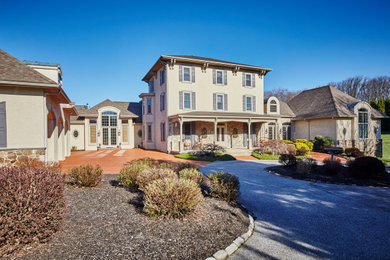 Example of an exterior home design in Other
