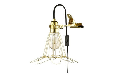 Hey There Hi - Work Lamp - Brass