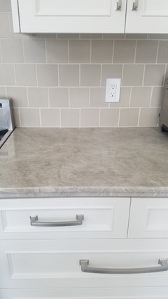 struggling with backsplash to compliment quartzite countertops