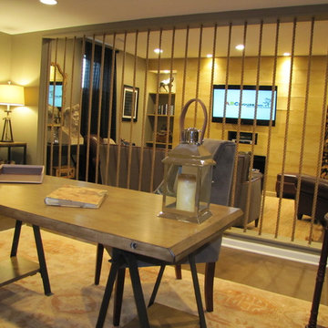 Basement Remodeling "Man Cave Make over" as part of steve harvey show