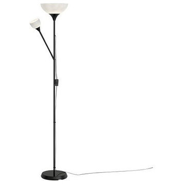 Floor Lamp Reading Led Light With Adjustable Spotlight Arm Witout Bulb