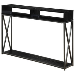 Industrial Console Tables by Convenience Concepts