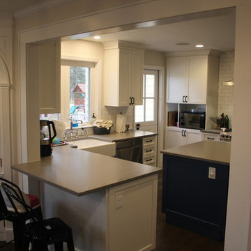 Kitchen Remodel opening up archways