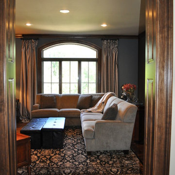 Sartell Redesign, kitchen, diningroom, sunroom, media room.
