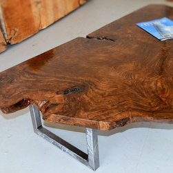 Claro Walnut Burl Coffee Table - A favorite - Products