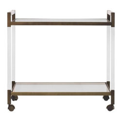 Worlds Away - Worlds Away Archie Bar Cart - Bar Carts
