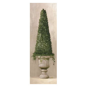 Welby Topiary Ball I Gallery Wrapped Canvas 12X24