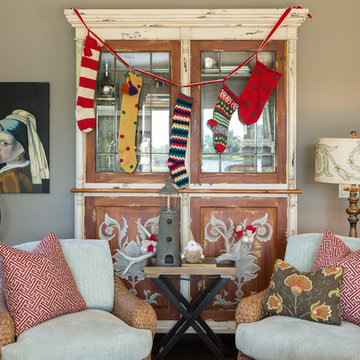 Farmhouse Refined Holiday Decorating