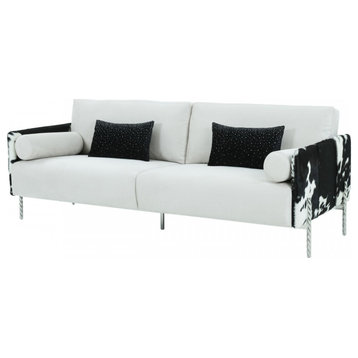 Dax Modern Cow, Hide Sofa