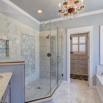 An Edmond Master Bath goes from Frumpy to Fabulous
