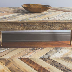 Handmade Chevron Design Dining Table - Products