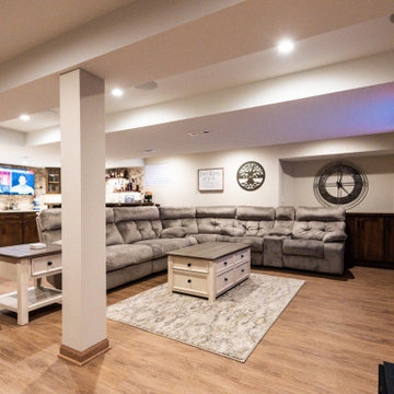 All Fun & Games – Orland Park Basement Retreat