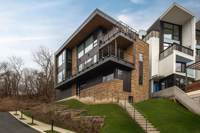 Example of a trendy exterior home design in Other