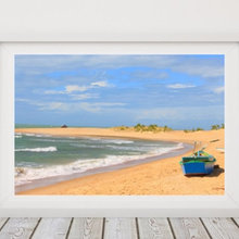 Fishing Boat on the Beach, Galinhos - RN, Brazil. Downloadable Instant