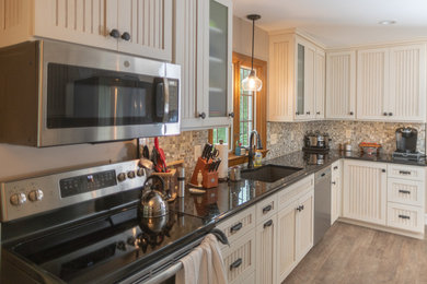 Inspiration for a cottage kitchen remodel in Other